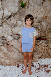 Completo T-shirt e Short Bimbo